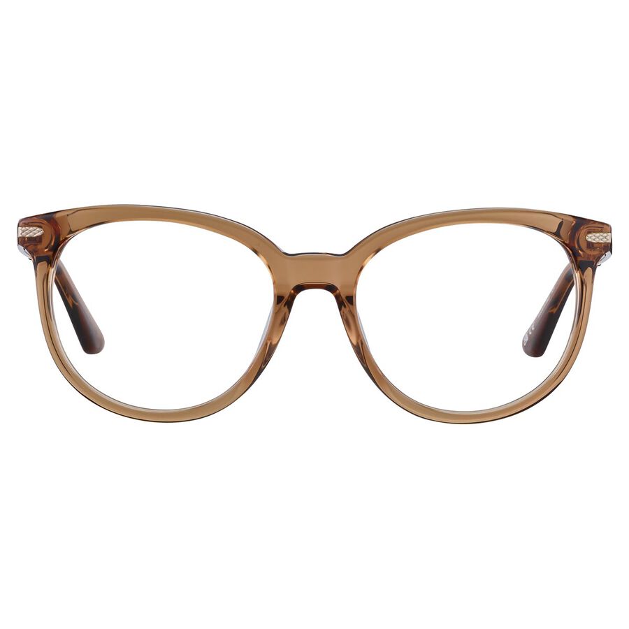 LEELEE OPTIC, Shiny Crystal Caramel Brown - Shiny Light Gold-Demo Lens, hi-res